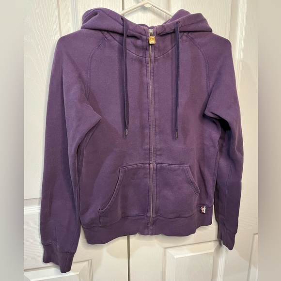 TNA Aritzia Zip-Up Purple Hoodie - Picture 1 of 7